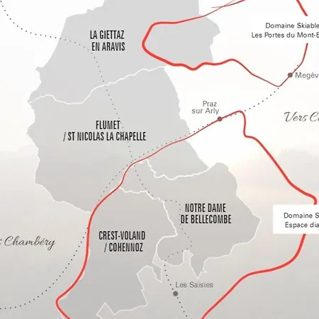Duplex 11 Pers. Au Centre De Crest-voland, Cheminee, Ski-room, Wifi, Non Fumeurs - Fr-1-733-36